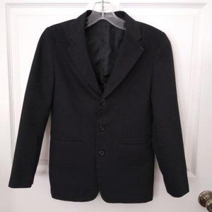 Boys Size 12 Regular Black Blazer Great Shape